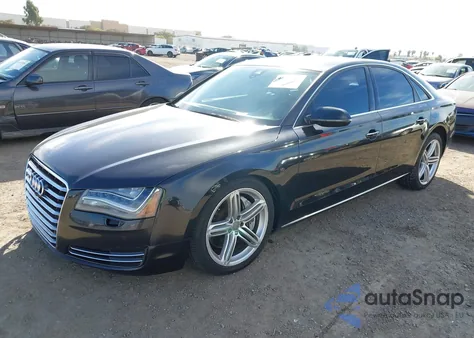 2013 Audi A8 4.0T z USA, uszkodzony, nr VIN WAUA2AFD7DN011078